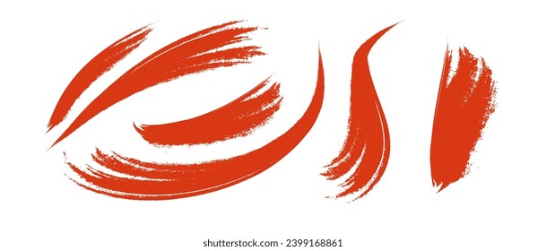Analog touch material. The texture of the brush is beautiful. Wave pattern.
