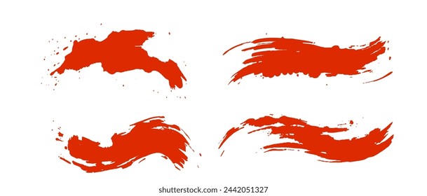 Analog touch material. The texture of the brush is beautiful. Wave pattern.
