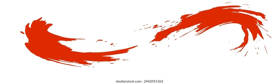 Analog touch material. The texture of the brush is beautiful. Wave pattern.