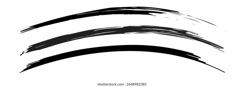 Analog touch material. The texture of the brush is beautiful. Wave pattern . Vector Illustration . EPS 10 .
