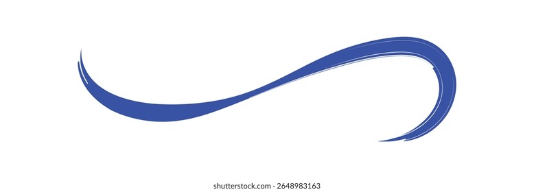 Analog touch material. The texture of the brush is beautiful. Wave pattern . Vector Illustration . EPS 10 . 