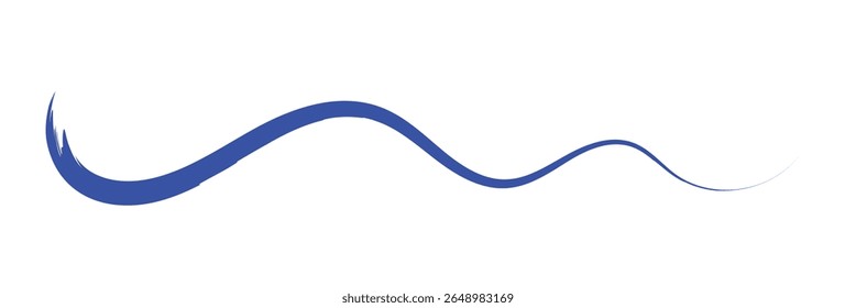 Analog touch material. The texture of the brush is beautiful. Wave pattern . Vector Illustration . EPS 10 . 