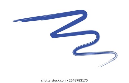 Analog touch material. The texture of the brush is beautiful. Wave pattern . Vector Illustration . EPS 10 . 