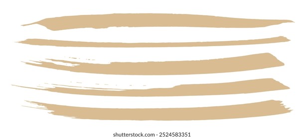 Analog touch materials: brush texture, ink, brush pattern