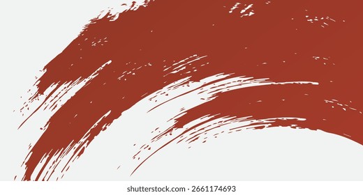 Analog touch materials. The texture of the brush is beautiful. Modern wave pattern