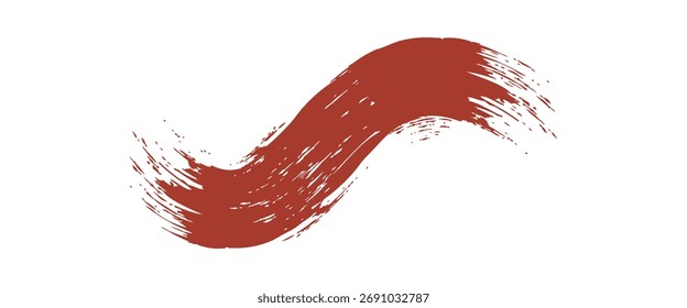 Analog touch materials. The texture of the brush is beautiful. Modern wave pattern