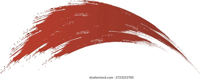 Analoge Touch-Materialien. Die Textur des Pinsels ist schön. Modernes Wellenmuster