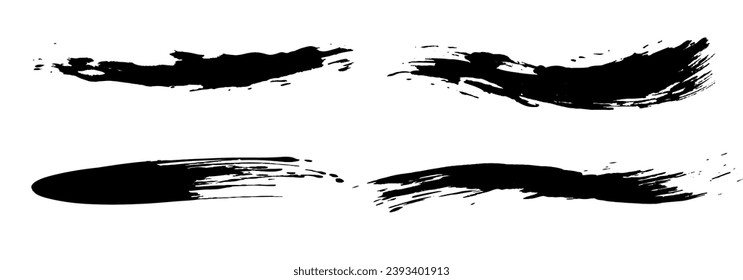 Analog touch texture material. beautiful brush strokes