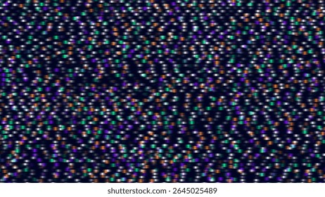 Analog TV Screen Close Up Texture. RGB LED Panel Pixels. Red Green Blue Dots. Monitor Macro Lights Overlay Texture. Vector Illustration.
