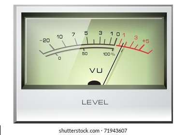 Analog VU Meter