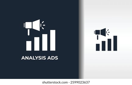 Analysis Ads Vector, Icon Or Logo Sign Isolated Symbol Illustration