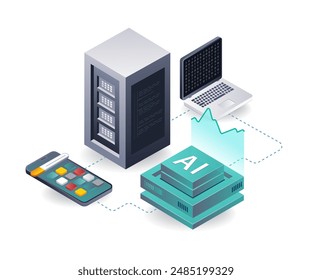 Analysis of AI server applications for smartphones