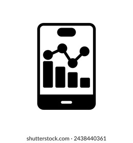 Analysis App icon in vector. Logotype