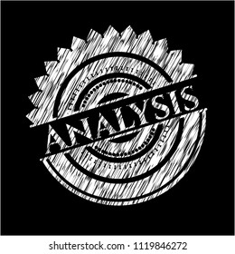 Analysis chalk emblem