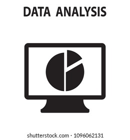 Analysis chart data growth increase line seo icon vector illustration.