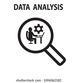 Analysis chart data growth increase line seo icon vector illustration.