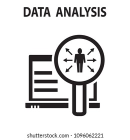 Analysis chart data growth increase line seo icon vector illustration.