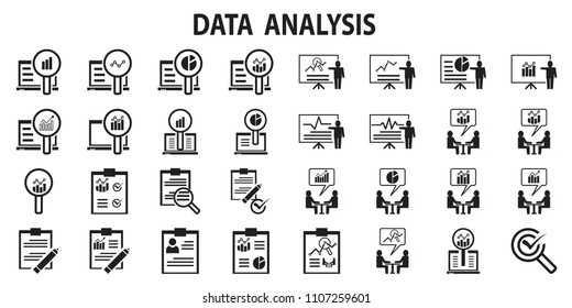 Analysis chart data growth increase line seo icon vector illustration.