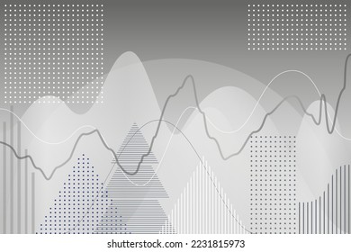 Analysis data, graph, abstract.
Concept template for growth, marketing, analysts, finance. Business finance graphic chart, vector design