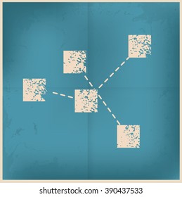 
Analysis design on old paper background,vector