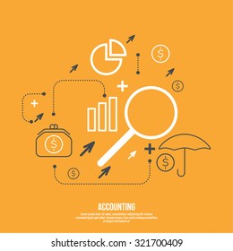 Analysis and Financial Management Report and Forecast. Stock market indicators and statistics data. 