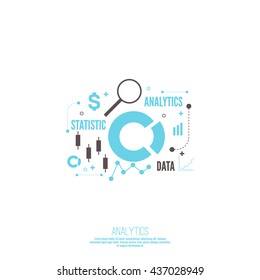 Analysis and Financial Management Report and Forecast. Stock market indicators and statistics data.