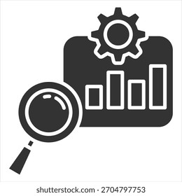 Vektorgrafik des Analysesymbols