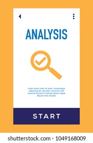 Analysis Icon Concept
