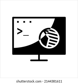 Analysis Icon, Data Analysis Icon Vector Art Illustration