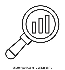 Analysis Icon Design For Personal And Commercial Use