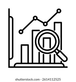 Analysis Icon Element for Design
