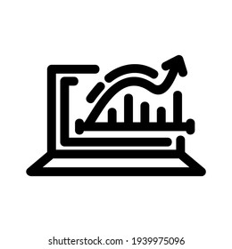 icono de análisis o logotipo símbolo de signo aislado ilustración vectorial de alta calidad estilo negro iconos vectoriales
