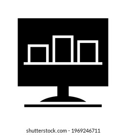 icono de análisis o logotipo símbolo de signo aislado ilustración vectorial de alta calidad estilo negro iconos vectoriales
