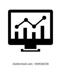 analysis icon or logo isolated sign symbol vector illustration - high quality black style vector icons
