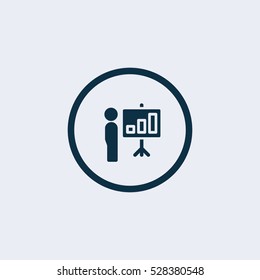 Analysis icon sign. Analysis icon flat design.