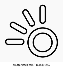 Analysis icon. Systematization. Artificial Intelligence. Grouping action. Creative thought. Connection. Scientific analysis. Vector icon.