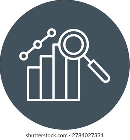 Analysis Icon Vector Design for Personal And Commercial use