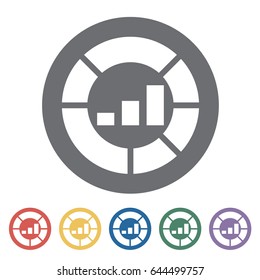 Analysis icon. Vector illustration.
