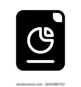 Ilustração de Design de Símbolo de Vetor de Ícone de Análise