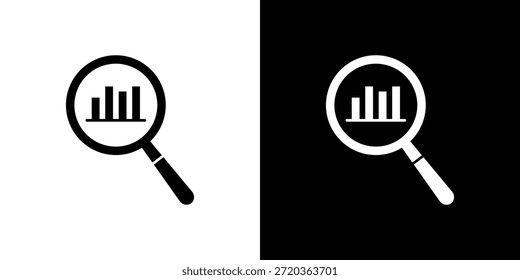 Iconos de análisis para proyectos gráficos y de Diseño web