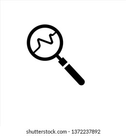 analysis icon,vector best flat icon.