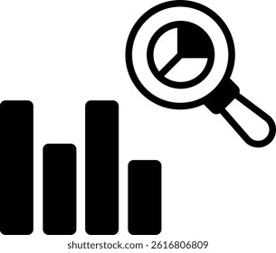    analysis illustration with isolated background 