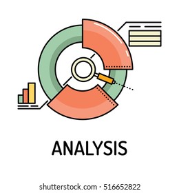 ANALYSIS Line icon