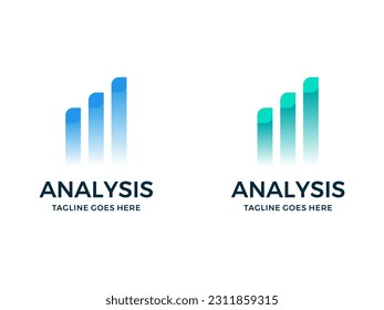 Vorlage für Analyse-Logo-Designs, Symbol für Business Insight-Logo