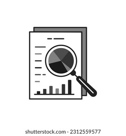 análisis y tratamiento de la información. evaluación del formulario de solicitud de reembolso. el concepto de encontrar un pictograma correcto de administración de datos o negocios o inspeccionar la precisión o el trabajo en papel sencillo. representación gráfica