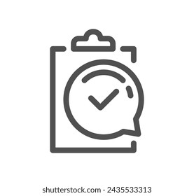 Análisis relacionado con el contorno del icono y el vector lineal.