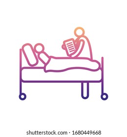 analysis results nolan icon. Simple thin line, outline vector of Hospital icons for ui and ux, website or mobile application