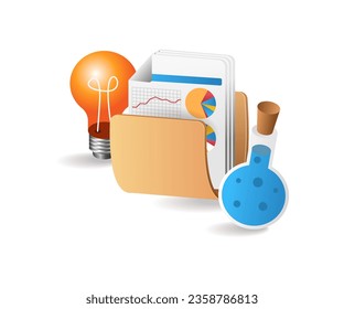 Analysis of school laboratory experimental data