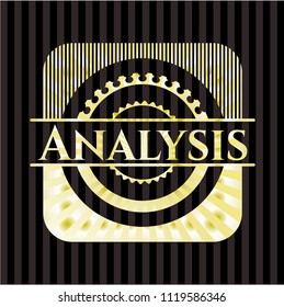 Analysis shiny badge