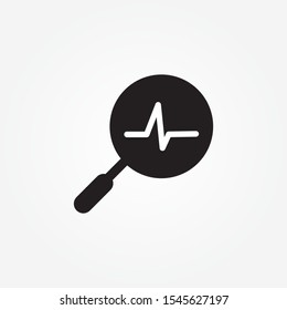analysis sign icon design vector illustration